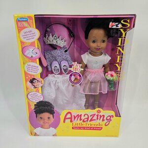 Vtg 2002 Playmates Amazing Little Friends Sydney African American Doll Ballerina